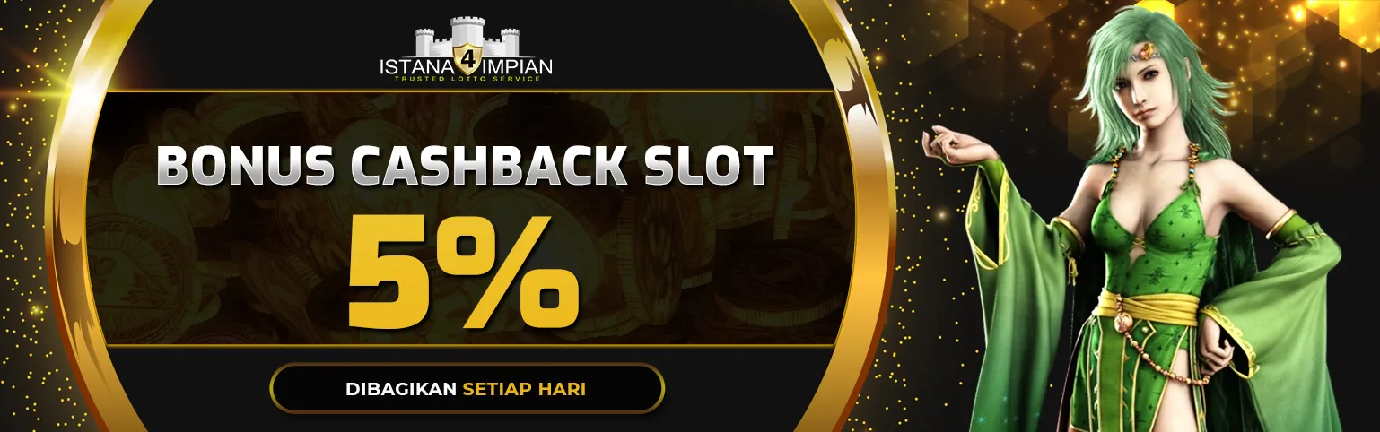 PROMO CASHBACK SLOT 5% DI BAGI SETIAP HARI